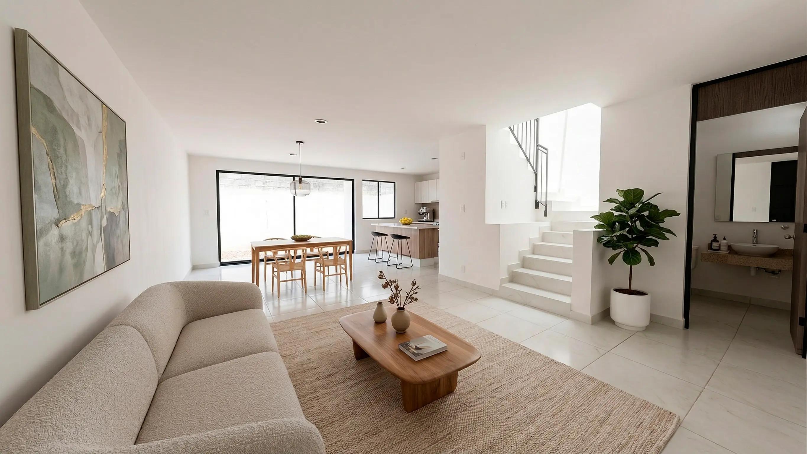 Modelo Suecia, la casa más amplia en venta dentro de Circuito Esmeralda, Salamanca.